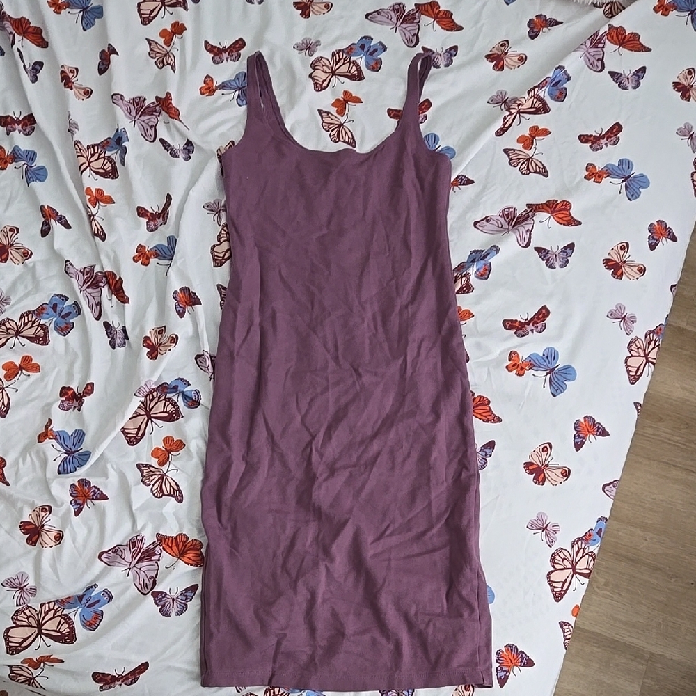 Elegant Purple Women's Dress